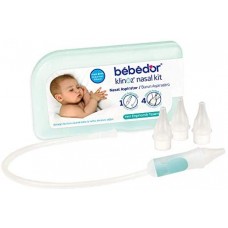 Bebedor Klinoz Nasal Kid (1 Burun Aspiratörü 4 Yedek Filtreli Yedek Uç)