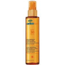 Nuxe Huile Solaire Spf 30 - Bronzlaştırıcı Yüz Ve Vücut Yağı Spf 30 150Ml